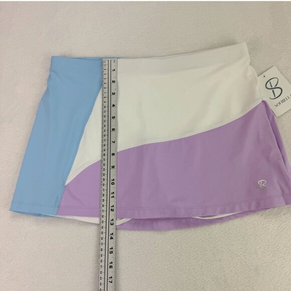 Sofibella Palm Beach 13" Skort Skirt Pickleball Tennis Golf UPF Wicking Active - Picture 16 of 16